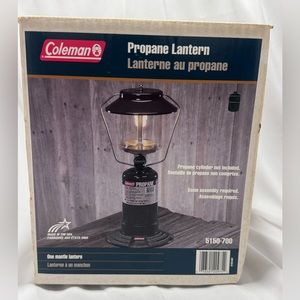 BRAND NEW COLEMAN PROPANE LANTERN. ONE MANTEL‎ LANTERN. NEW OLD STOCK.